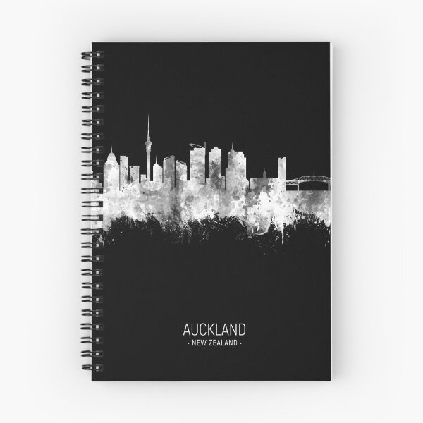 Item preview, Auckland New Zealand Skyline designed and sold by ArtPrints.