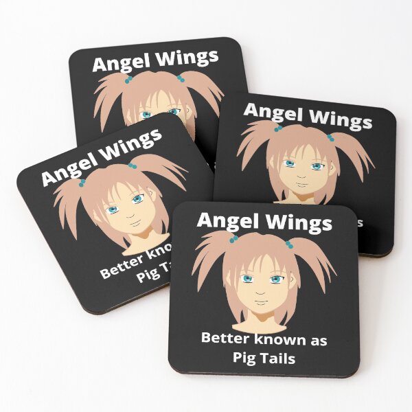Item preview, Angel Wings on Manga Girl designed and sold by TeeZoneZtore.