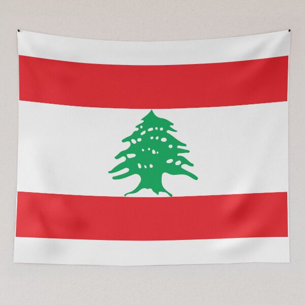 Aperçu de l'œuvre Drapeau libanais créée et vendue par Bododobird.