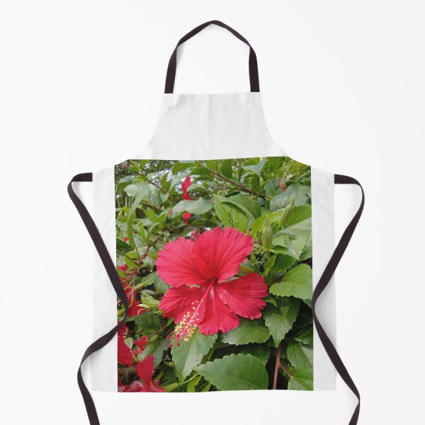 Item preview, red hibiscus flower at my garden designed and sold by basitcv.