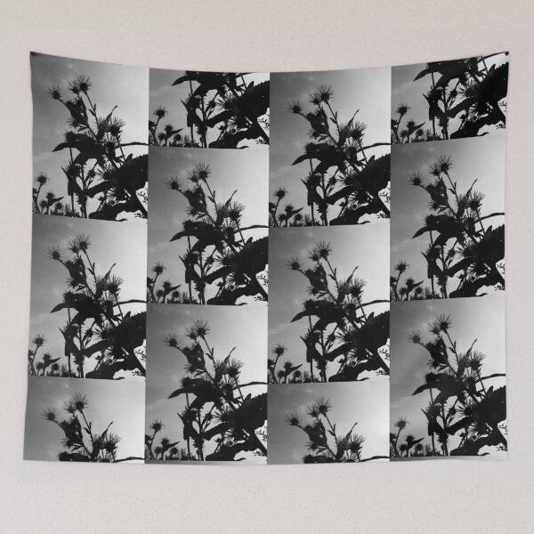 Item preview, Elecampane in flower 1 (monochrome) designed and sold by paulboizot.