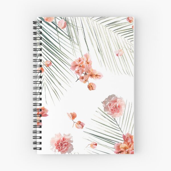 Item preview, pink flowers and leaves designed and sold by Nataliya89.