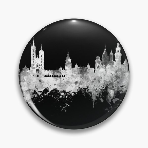 Item preview, Krakow Poland Skyline designed and sold by ArtPrints.