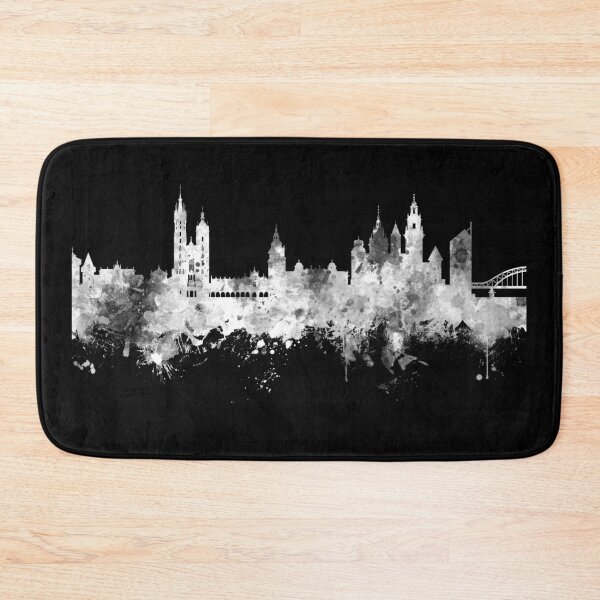 Item preview, Krakow Poland Skyline designed and sold by ArtPrints.