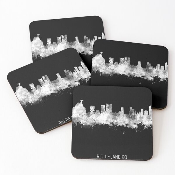 Item preview, Rio de Janeiro Brazil Skyline designed and sold by ArtPrints.