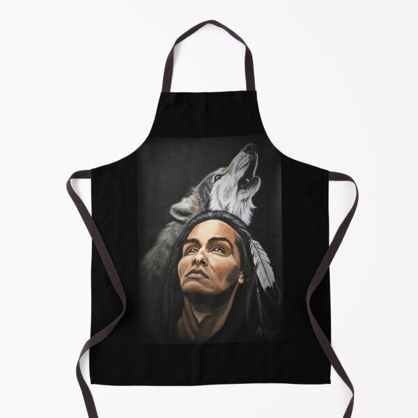 Item preview, HOWLING WOLF- Native American/spiritual art designed and sold by KAREN NOYCE.