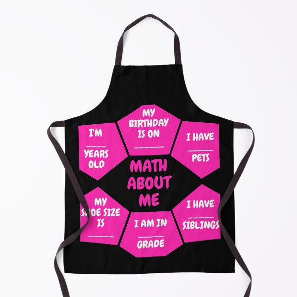 Item preview, Math About Me designed and sold by HiddenVerb.