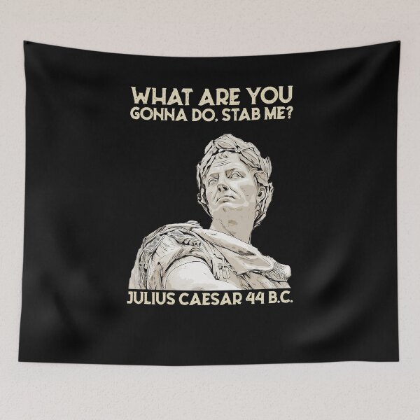Item preview, What Are You Gonna Do Stab Me Julius Caesar - What Are You Going To Do? Stab me Julius Caesar 44 BC Chr. Vintage retro designed and sold by shirt-seller.