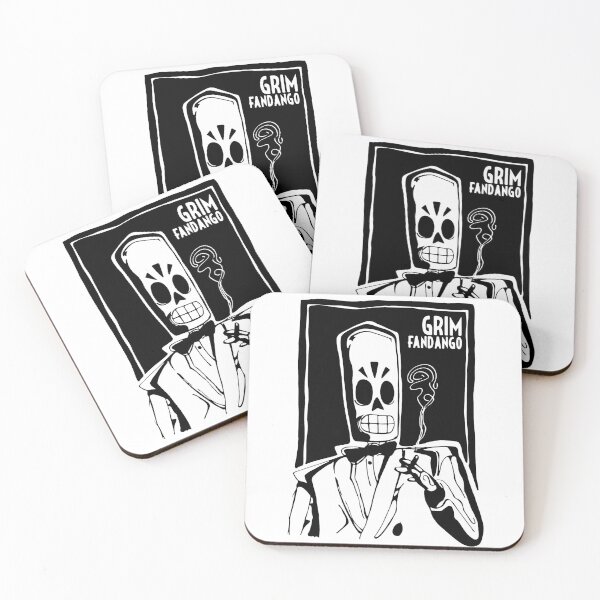 Grim Fandango Coasters (Set of 4)