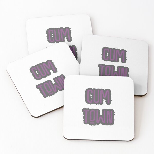 Item preview, Cum Town blue designed and sold by Inspiring Strokes.