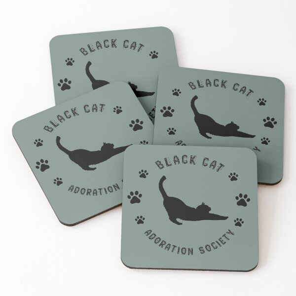 Item preview, Black Cat Adoration Society 2 designed and sold by ElijahBarns.