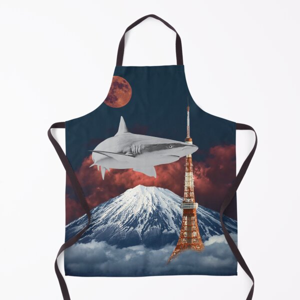 Item preview, Shark Attack - Neo Tokyo Mt.Fuji designed and sold by deersheep.