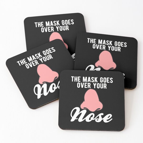 Item preview, The Mask Goes Over Your Nose - Cool Nose Edition designed and sold by CanadianUnicorn.