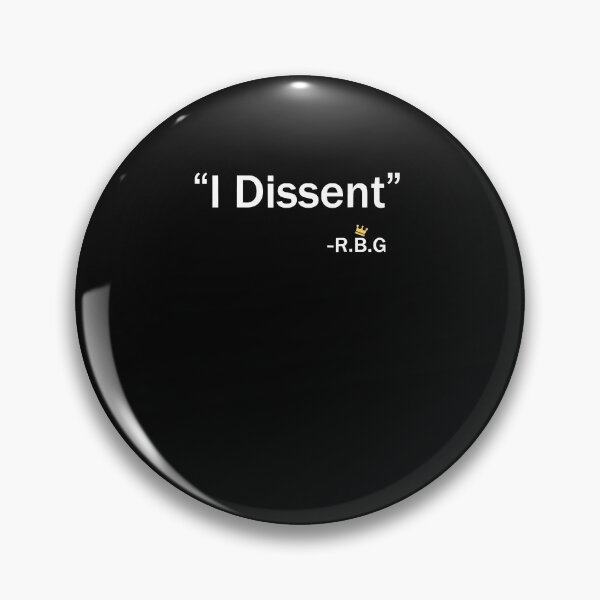 Item preview, Funny I Dissent RBG  Ruth Bader Ginsburg designed and sold by Lykhota97.