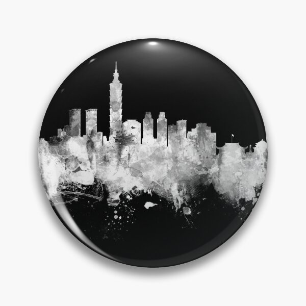 Item preview, Taipei Taiwan Skyline designed and sold by ArtPrints.