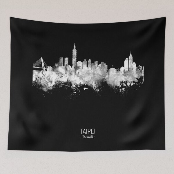 Item preview, Taipei Taiwan Skyline designed and sold by ArtPrints.