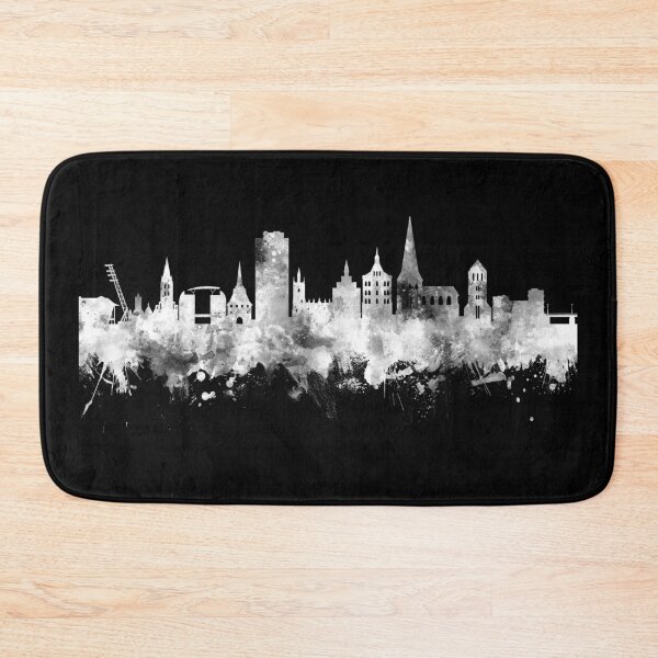 Item preview, Rostock Germany Skyline designed and sold by ArtPrints.
