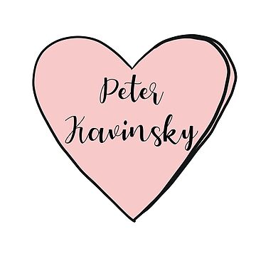 Artwork thumbnail, To All The Boys I’ve Loved Before Heart Peter Kavinsky by Dollfacedesign