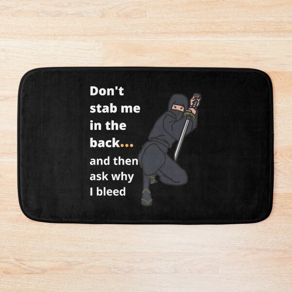 Item preview, Don't stab me in the back! designed and sold by TeeZoneZtore.