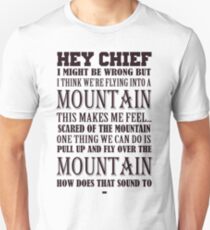 Hey Chief - Cabin Pressure Unisex T-Shirt