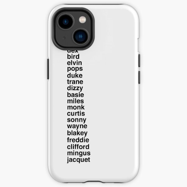 jazz names iPhone Tough Case