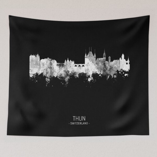 Item preview, Thun Switzerland Skyline designed and sold by ArtPrints.