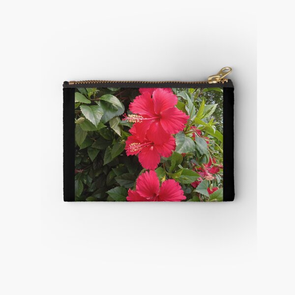 Item preview, Triplet red hibiscus flowers at my garden designed and sold by basitcv.