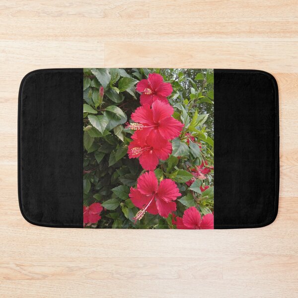 Item preview, Triplet red hibiscus flowers at my garden designed and sold by basitcv.