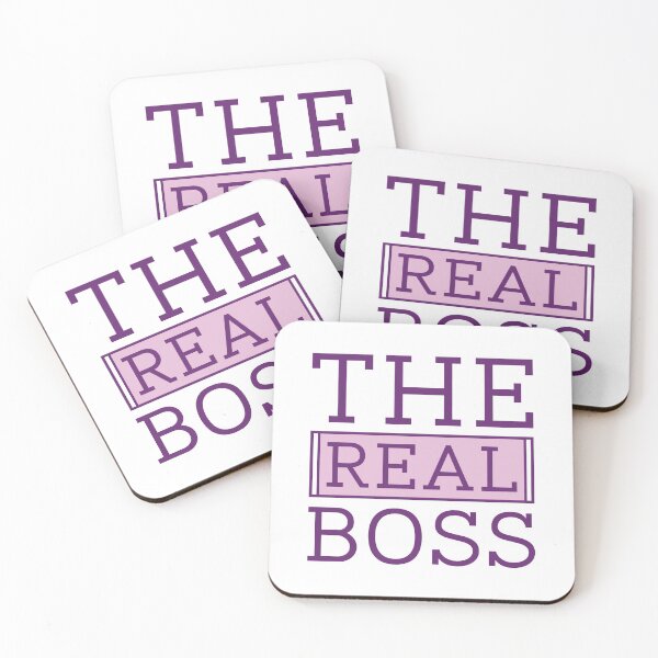 Item preview, The Real Boss designed and sold by LuckyFoxDesigns.