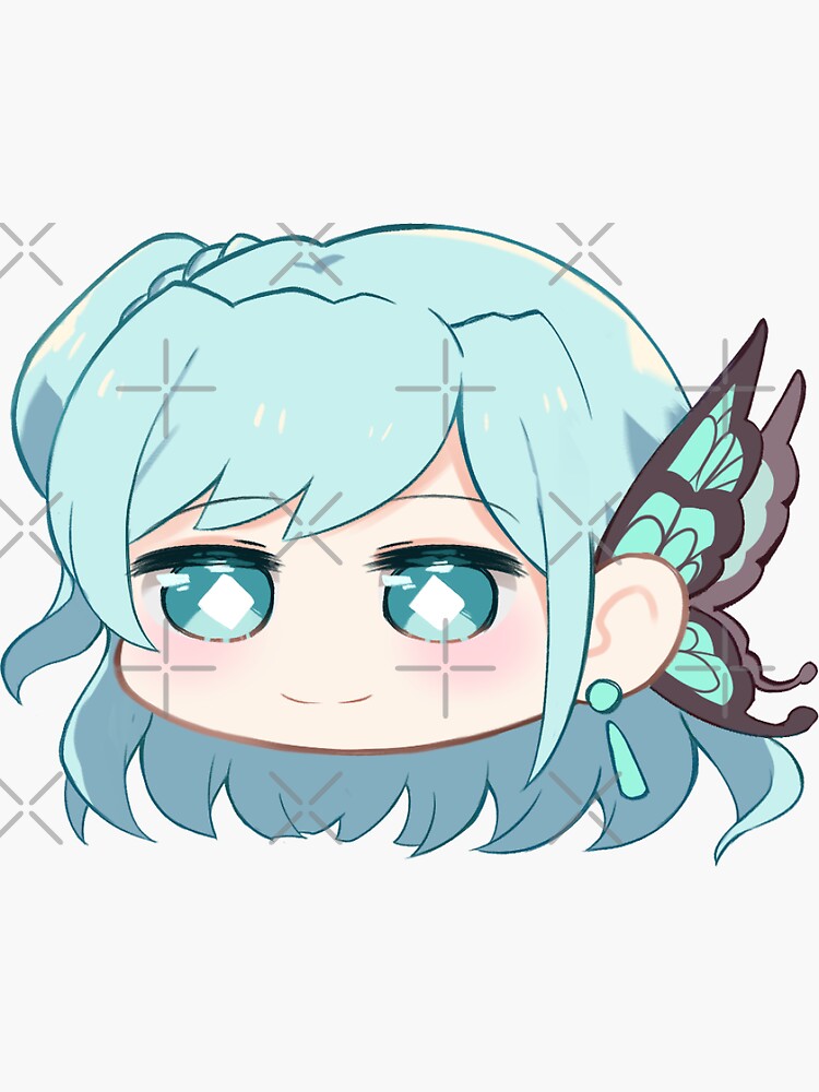 Synthv Cangqiong (chibi bean head) by Chorvaqueen