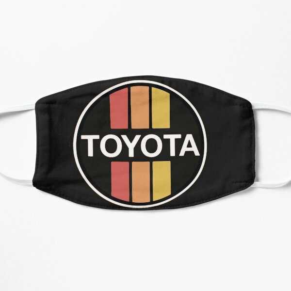 Coches TOYOTA vintage de los 70 Japón Mascarilla plana