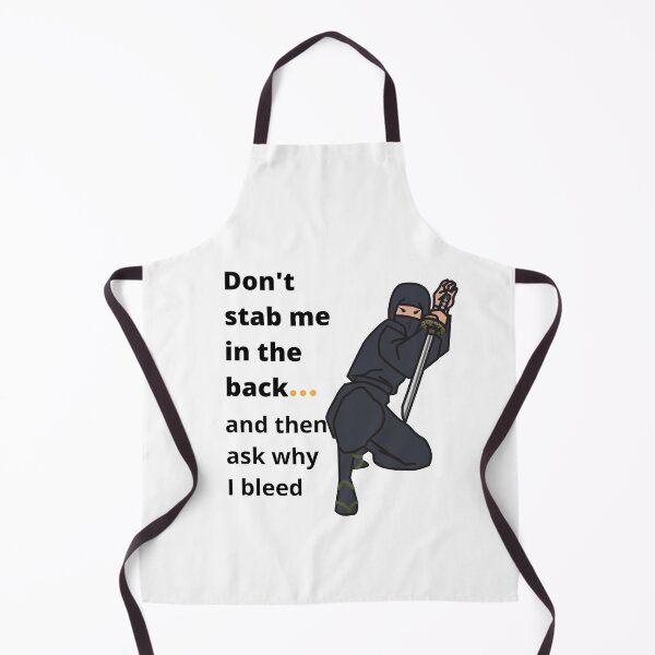 Item preview, Don't stab me in the back! designed and sold by TeeZoneZtore.