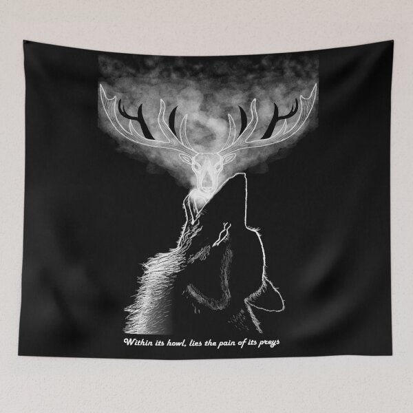 Item preview, Wolf howl designed and sold by Aamen.