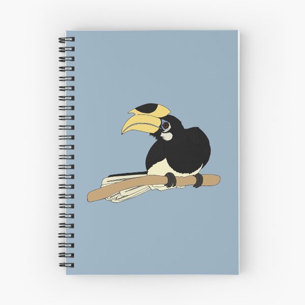 Item preview, Malabar Pied Hornbill designed and sold by nolessjess.