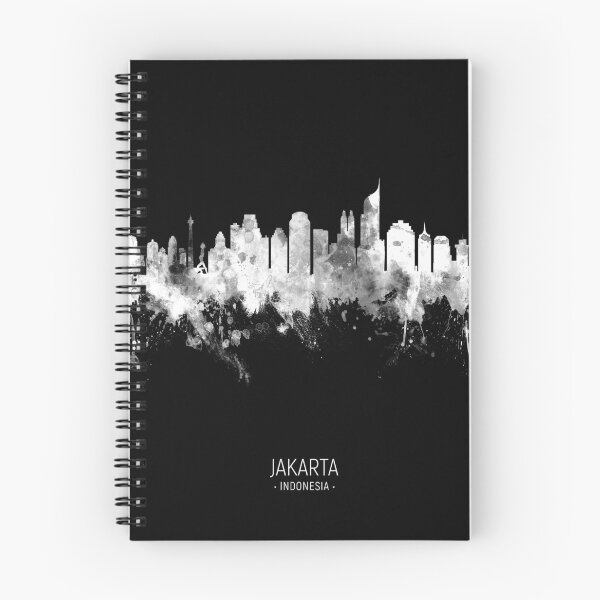 Artikelvorschau, Jakarta Skyline Indonesia entworfen und verkauft von ArtPrints.