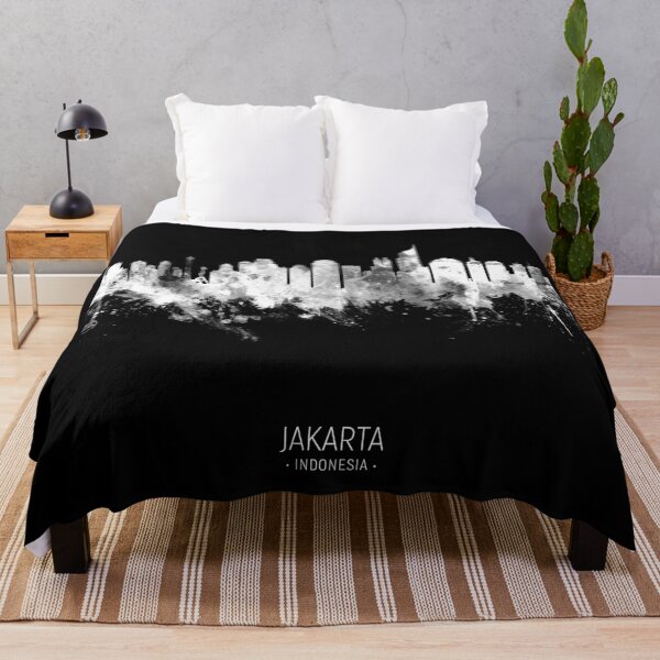 Item preview, Jakarta Skyline Indonesia designed and sold by ArtPrints.