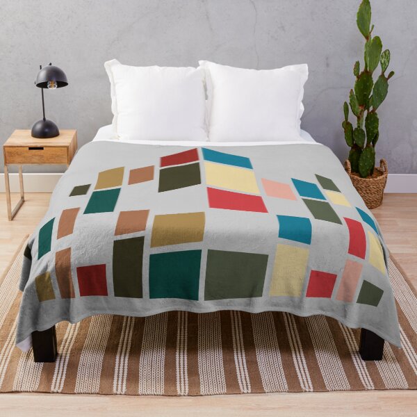 Item preview, Abstract colorful building Multicolored geometrical shapes designed and sold by mashmosh.
