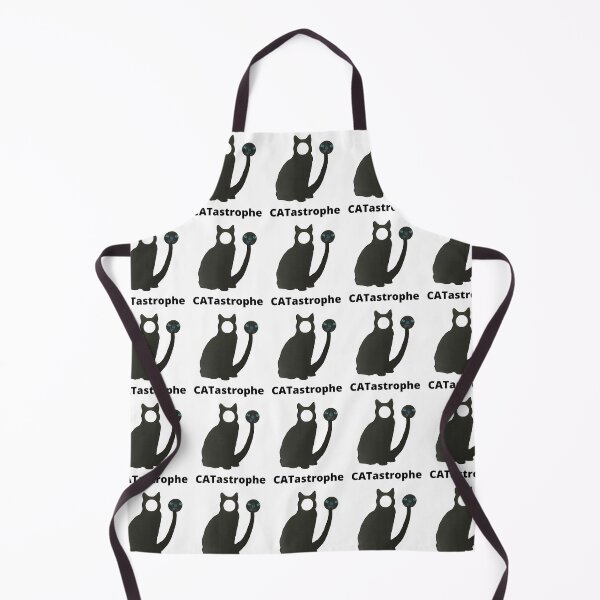 Item preview, CATastrophe quirky cat image designed and sold by Bagsyrose.