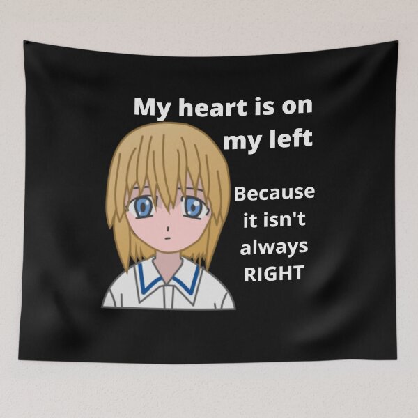 Item preview, My heart is on my left designed and sold by TeeZoneZtore.
