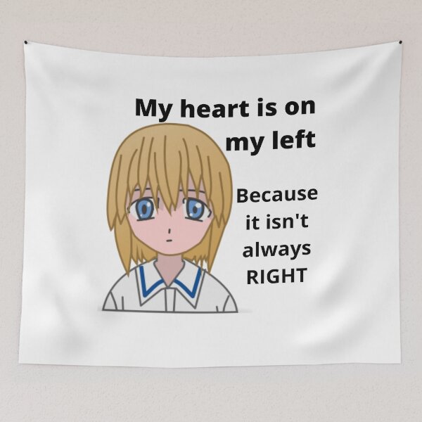 Item preview, My heart is on my left designed and sold by TeeZoneZtore.