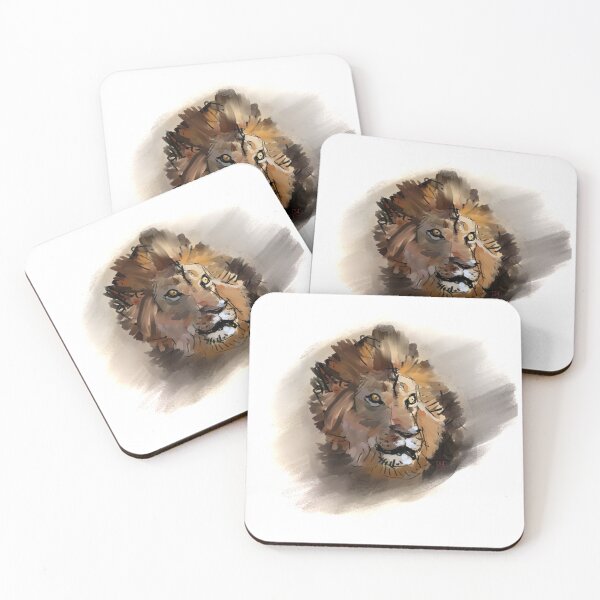 Item preview, Scruffy Lion designed and sold by WyattAndrewsArt.
