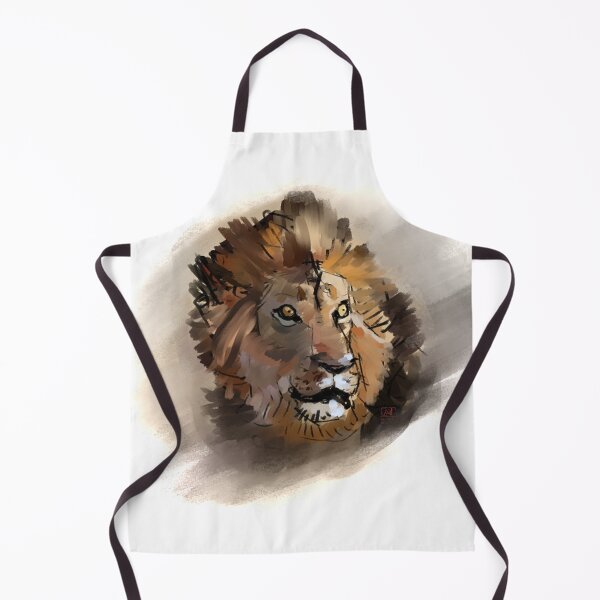 Item preview, Scruffy Lion designed and sold by WyattAndrewsArt.