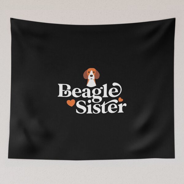 Item preview, Beagle sister black designed and sold by TanyaHayes.