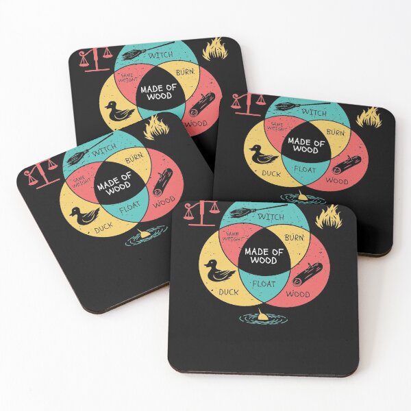 Artikelvorschau, Witch Duck Wood Same Weight Halloween entworfen und verkauft von The5thDesign.
