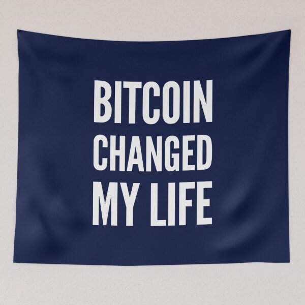 Item preview, Bitcoin changed my life designed and sold by Bouzdesigns.