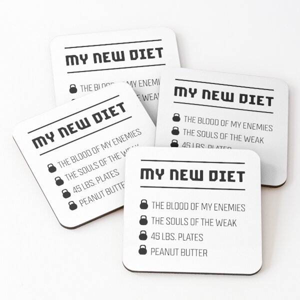 Item preview, My New Diet Mens Workout - Gift Funny designed and sold by DiogoCalheiros.