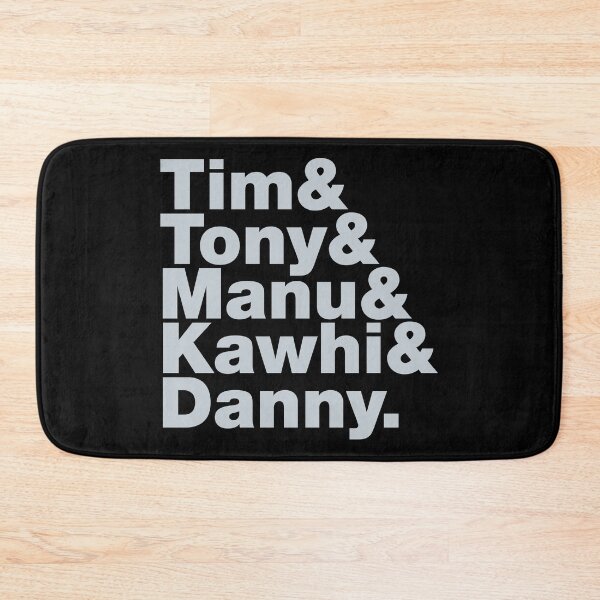 Item preview, 2013-2014 San Antonio Basketball Starting Five Grey over Black designed and sold by johnta17.
