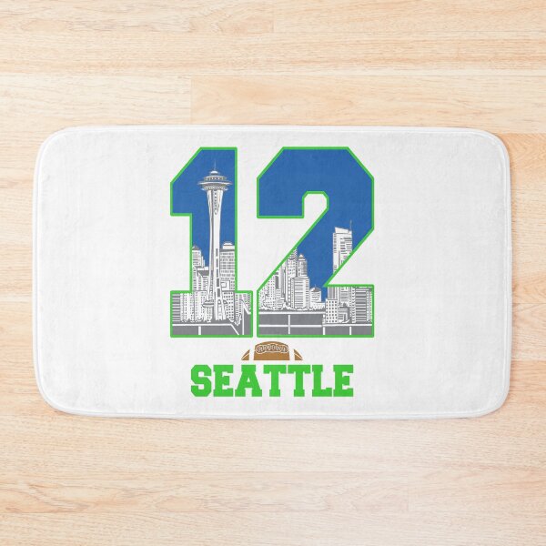 Item preview, Seattle Football #12 graphic for fans of Seattle designed and sold by BRtisticDesigns.