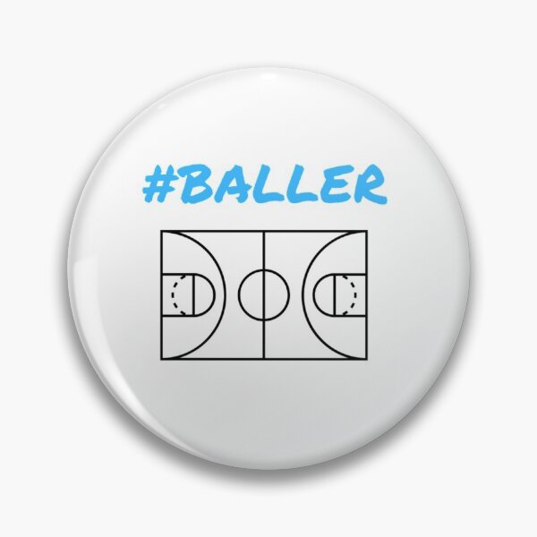 Item preview, #baller Cancha de baloncesto azul designed and sold by edgarallesch.