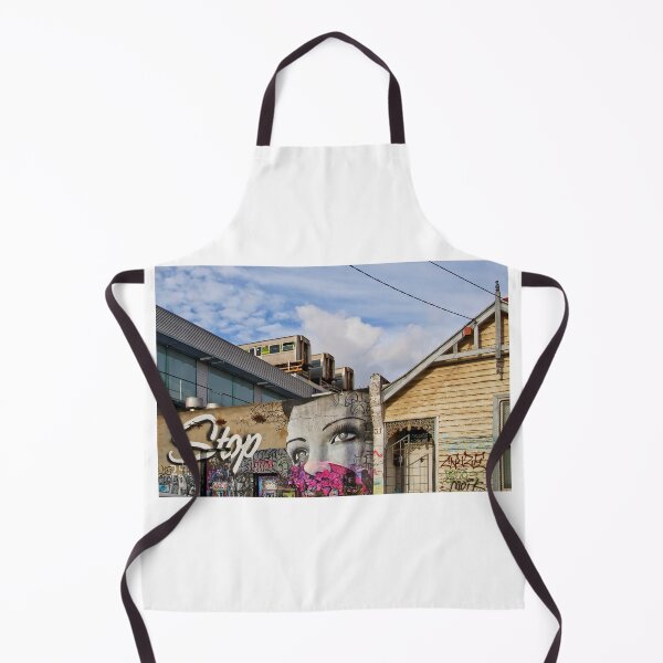 Item preview, Train stop on city roof designed and sold by yvonne hyland.